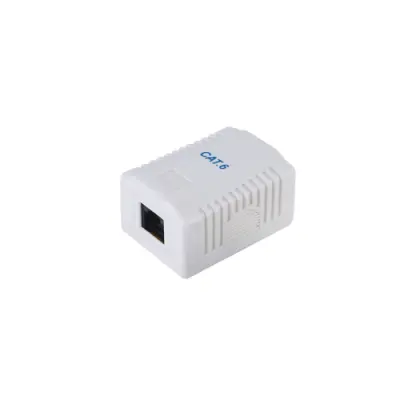 Equip Roseta De Superficie RJ45 Hembra Cat. 6 Color Blanco