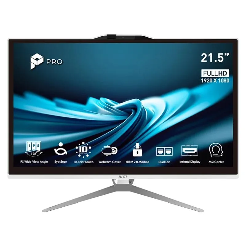 Msi Pro Ap222T-641Eu G7400 8Gb 128 W11P 22" Tac.b