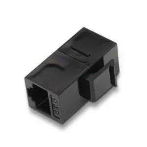 Aisens Empalme RJ45 Cat.6 UTP Negro para Panel de Parcheo o Roseta