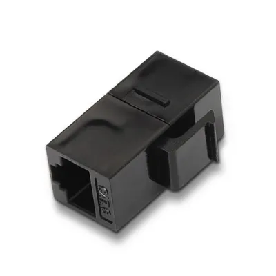 Aisens Empalme RJ45 Cat.6 UTP Negro para Panel de Parcheo o Roseta