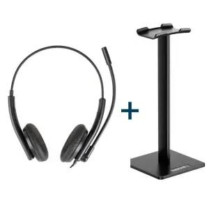 iggual Kit Auriculares ENC3030 Con Soporte SA22