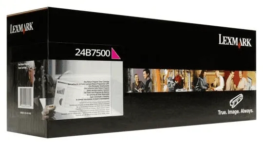Lexmark 24B7500 Magenta Cartucho De Toner Original - 24B7500