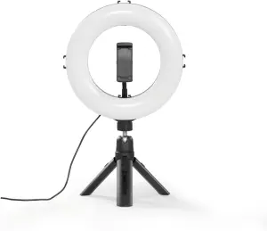 Hama SpotLight Smart 80 II Aro de Luz LED 21cm con Temperatura de Color Ajustable