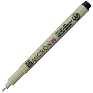 Talens Pigma Micron 05 Rotulador Negro 0.50mm