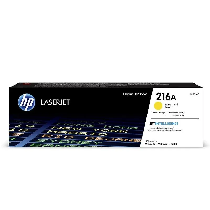 HP Tóner Amarillo LaserJet Pro MFP M182N, M183FW - 216A
