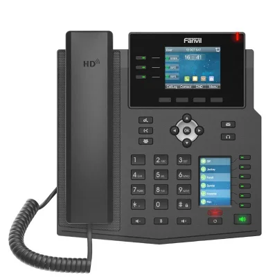 Fanvil X4U SIP Phone, 12 Líneas, 1 Pantalla Lateral