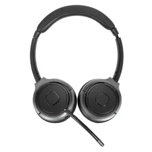 Targus AEH104GL Auriculares Inalámbricos y Alámbricos Diadema USB Tipo C Bluetooth Negro