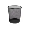 Bismark Papelera De Rejilla Básica Pequeña 12 Litros 275X210 Mm Negra
