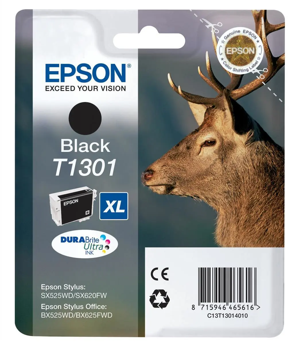 Epson T1301 Cartucho de Tinta Negro Original
