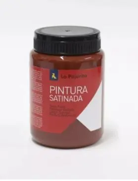 La Pajarita Témpera Escolar Satinada 35ml Rojo Óxido L-08