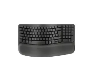 Logitech Wave Keys Teclado Inalámbrico con Reposa Muñecas y Autonomía de 36 Meses