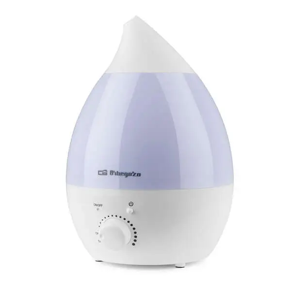 Orbegozo HU 2013 Humidificador de Vapor Frío con Luces de Siete Colores y Tanque de 1.3 L