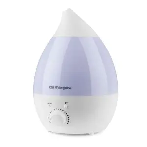 Orbegozo HU 2013 Humidificador de Vapor Frío con Luces de Siete Colores y Tanque de 1.3 L