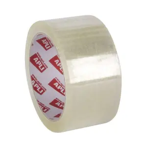Apli Precinto Adhesivo Acrílico 48mm x 66m 25 Micras Polipropileno