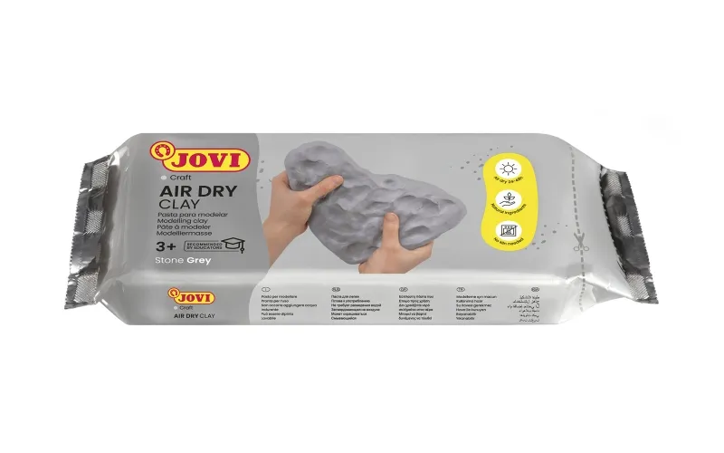 Jovi Air Dry Pasta Modelar 500gr Gris