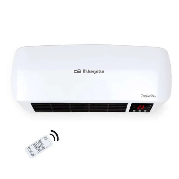Orbegozo SP 6000 Calefactor Cerámico Split Baño 2000W Programable Mando a Distancia IP22
