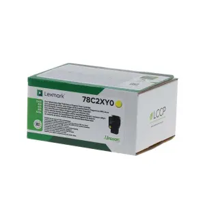 Lexmark Cartucho de Tóner Original Amarillo 78C2XY0/78C2XYE para CS421/CS521/CS622/CX421/CX522/CX622/CX625