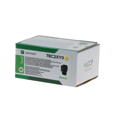 Lexmark Cartucho de Tóner Original Amarillo 78C2XY0/78C2XYE para CS421/CS521/CS622/CX421/CX522/CX622/CX625