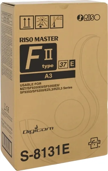 Riso S8131E Rollo De Transferencia Termica Original Maestro A3, Z-Tipo 37, Pu=2