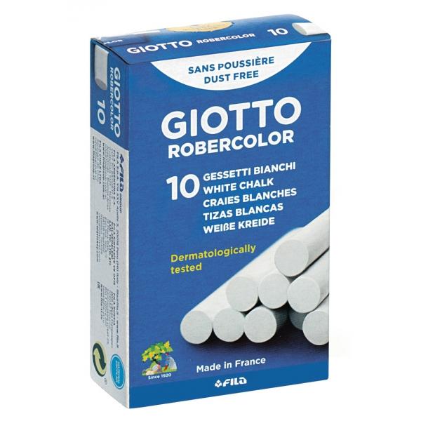 Giotto Tizas Robercolor Antipolvo Blanco Caja 10 Ud