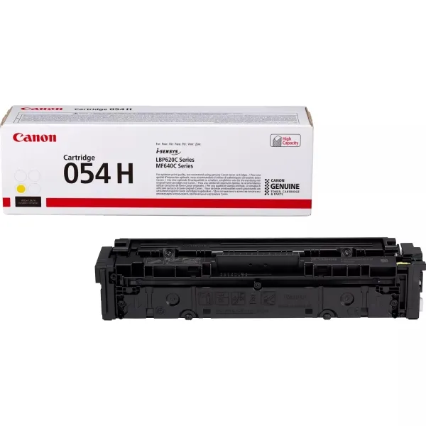 Canon 054H Amarillo Cartucho De Toner Original - 3025C002