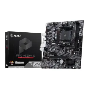 MSI PRO A520M-S Placa Base mATX AM4