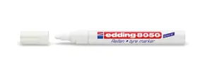 Edding Marcador Permanente Blanco para Neumáticos y Superficies de Goma