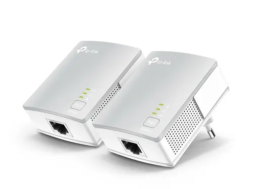 TP-LINK PA4010KIT HomePlug Powerline 500MB Ethernet Kit de 2 Unidades