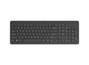 HP Teclado Inalámbrico 2.4GHz con 12 Atajos Fn y Autonomía de 16 Meses - Negro