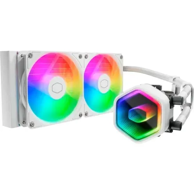 Cooler Master MasterLiquid 240 Core II Refrigeración Líquida ARGB 270W Blanco