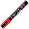 POSCA Marcador PC-5BR Brush Punta M Semiflexible Rojo
