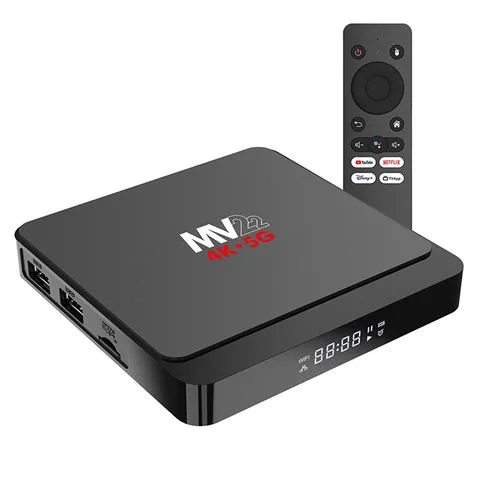 Muvip MV22 Mini PC Smart TV 4K 5G - Android 14 - Quad Core - 2GB RAM - 16GB - Negro