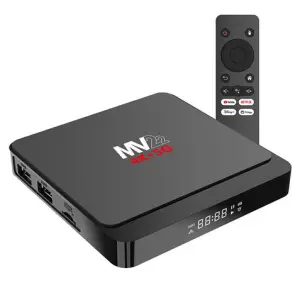 Muvip MV22 Mini PC Smart TV 4K 5G - Android 14 - Quad Core - 2GB RAM - 16GB - Negro