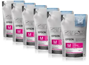 Epson T7413 Bolsa de Tinta Magenta para Sublimación - Reemplazo C13T741300