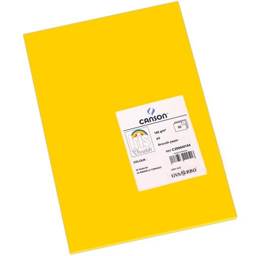 Iris Cartulina 297X420Mm 185Gr Gualda -50U-