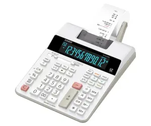 Casio FR-2650RC Calculadora Con Impresora 12 Dígitos Color Blanco