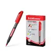 ErichKrause Marcador Permanente FP-50 0.6mm Punta Fina Rojo Resistente al Agua y Luz