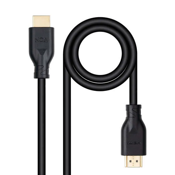 Nanocable Cable Hdmi V2.0 4K@60Hz 18Gbps Ccs 0.5M - Color Negro