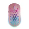 Mars Gaming MMW3 Pink - Mouse Inalámbrico RGB Ultraligero 3200 DPI