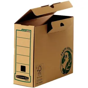 Fellowes Caja De Archivo Definitivo 100mm A4 EART Series Natura
