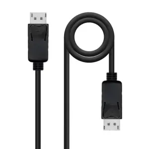 Nanocable Cable DisplayPort 1.2 CCS DP/M-DP/M 0.5m 4K Negro