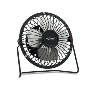 Avant Ventilador de Mesa USB 10cm con Cable de 1m - Color Negro