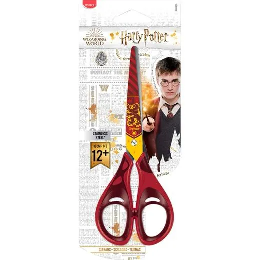 Maped Tijeras Harry Potter 16Cm Simétricas Rojo/Granate Blister