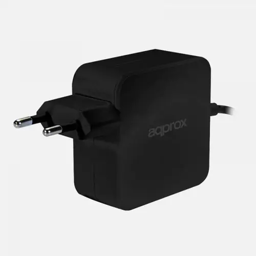 Approx Cargador De Pared Type-C 90W Para Portátiles, Tablets Y Smartphones