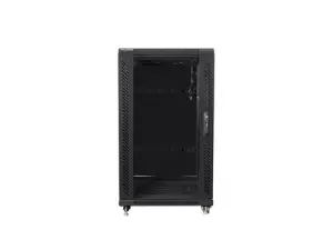 Lanberg Armario Rack 22U Independiente Negro FF01-6622-12B