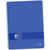 Oxford Cuaderno Live&Go A4+ 80H 5x5mm Microperforado Pack 5 Ud Azul Marino