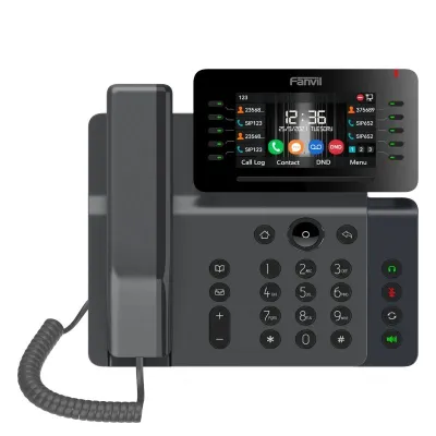Fanvil V65 SIP Phone, 20 Líneas, Códec de Video
