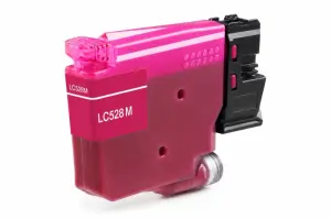 Brother LC528 Magenta Cartucho de Tinta Pigmentada Compatible - Reemplazo LC528M