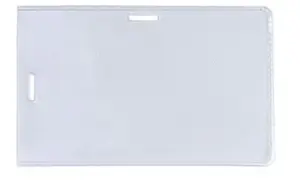 Grafoplás Portadistintivos PVC Flexible Transparente Pack 50 Unidades