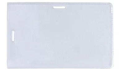 Grafoplás Portadistintivos PVC Flexible Transparente Pack 50 Unidades